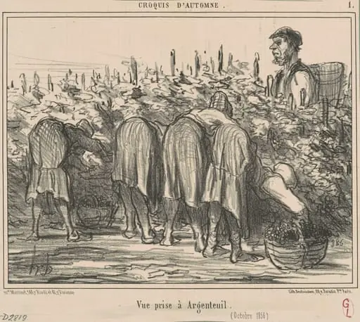 Vue prise a Argenteuil (Octobre 1856)