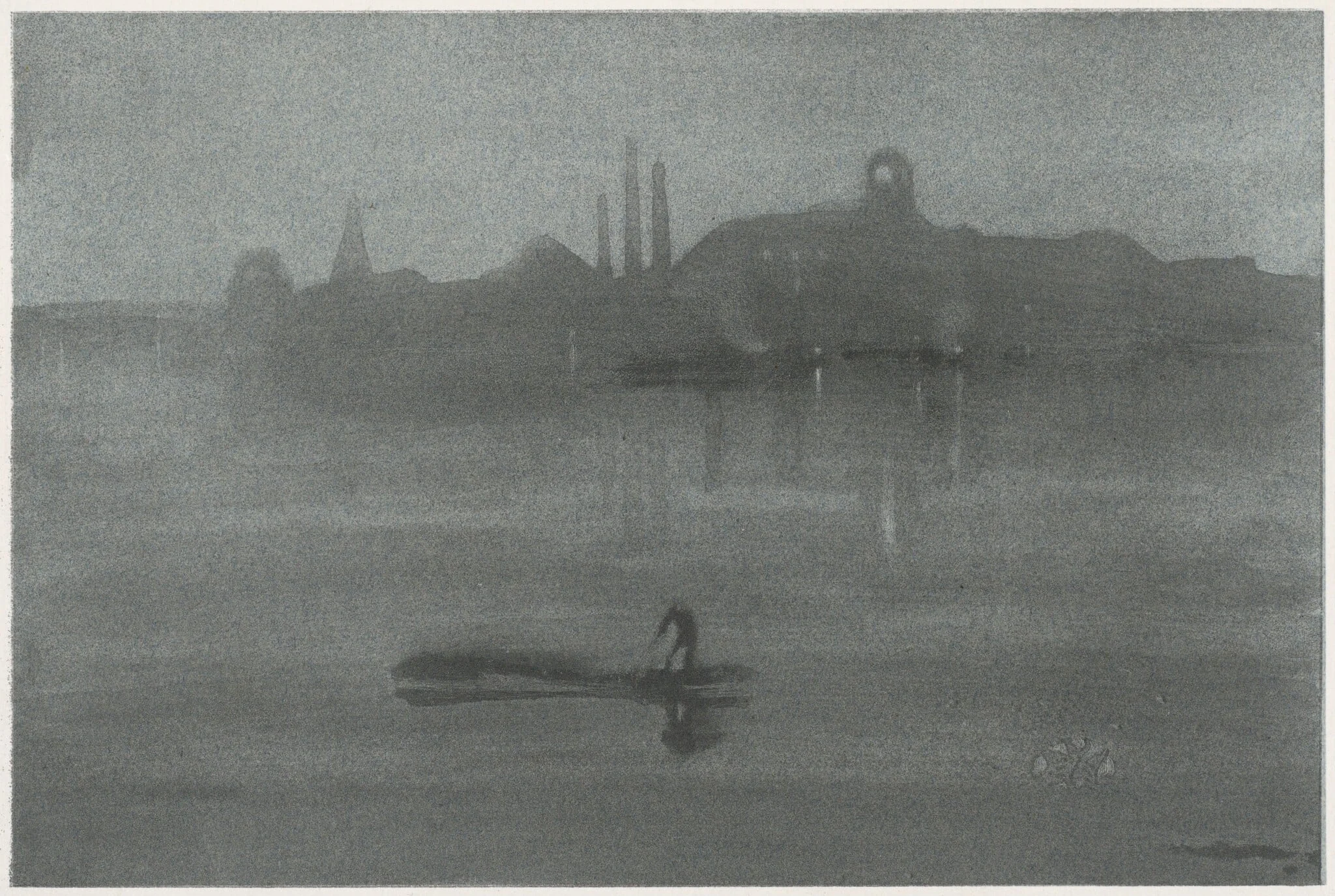 Nocturne, by James McNeill Whistler, 1878
