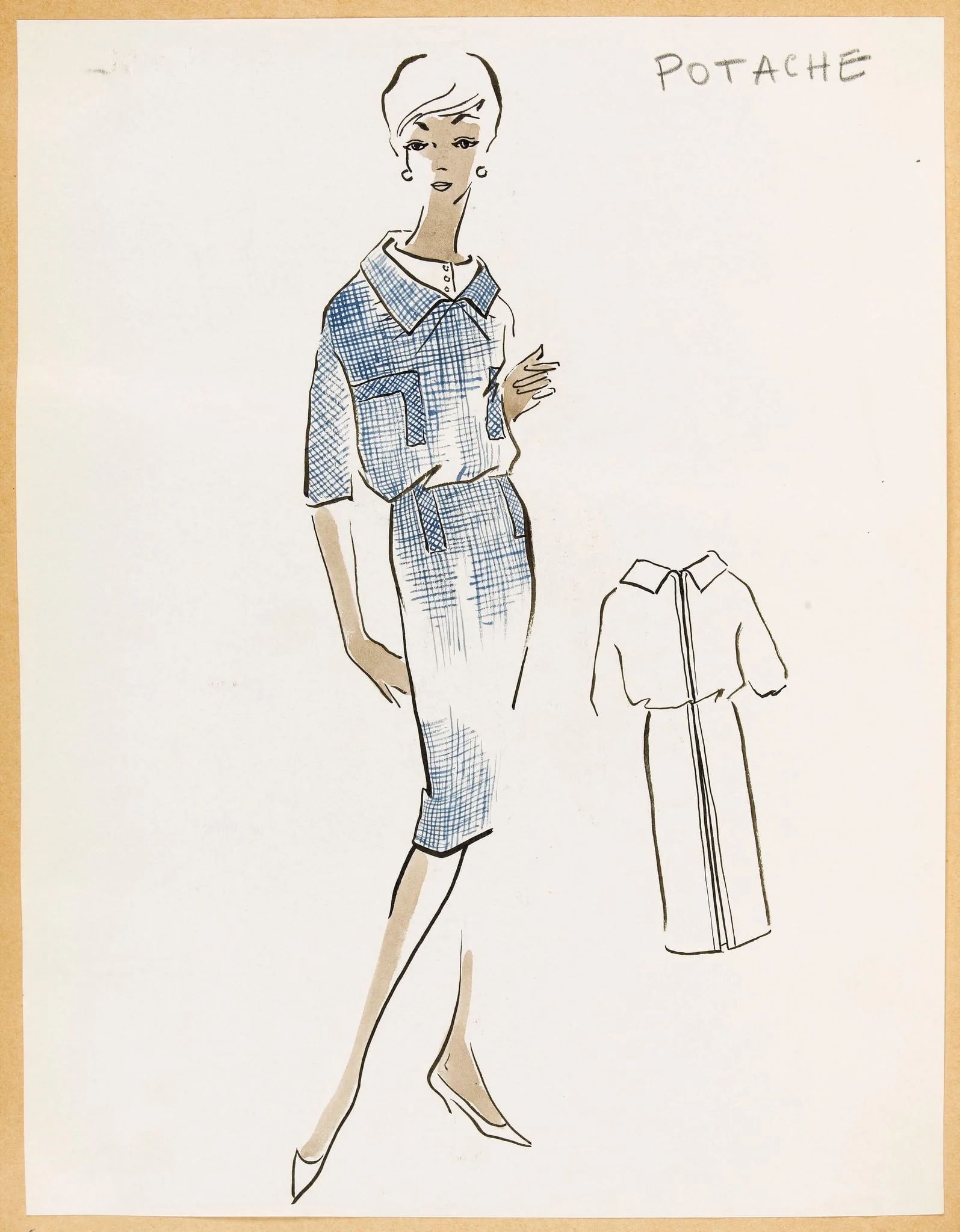 Potache, by Carven, 1957