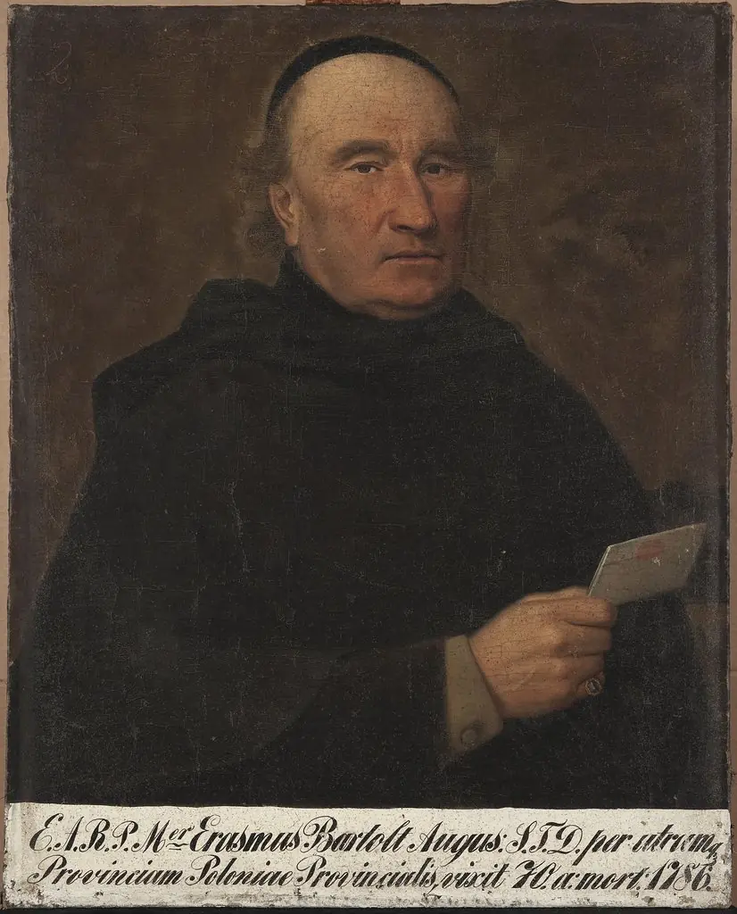 Portrait of Erazm Bartold (1716–1786), provincial superior of Austin Friars