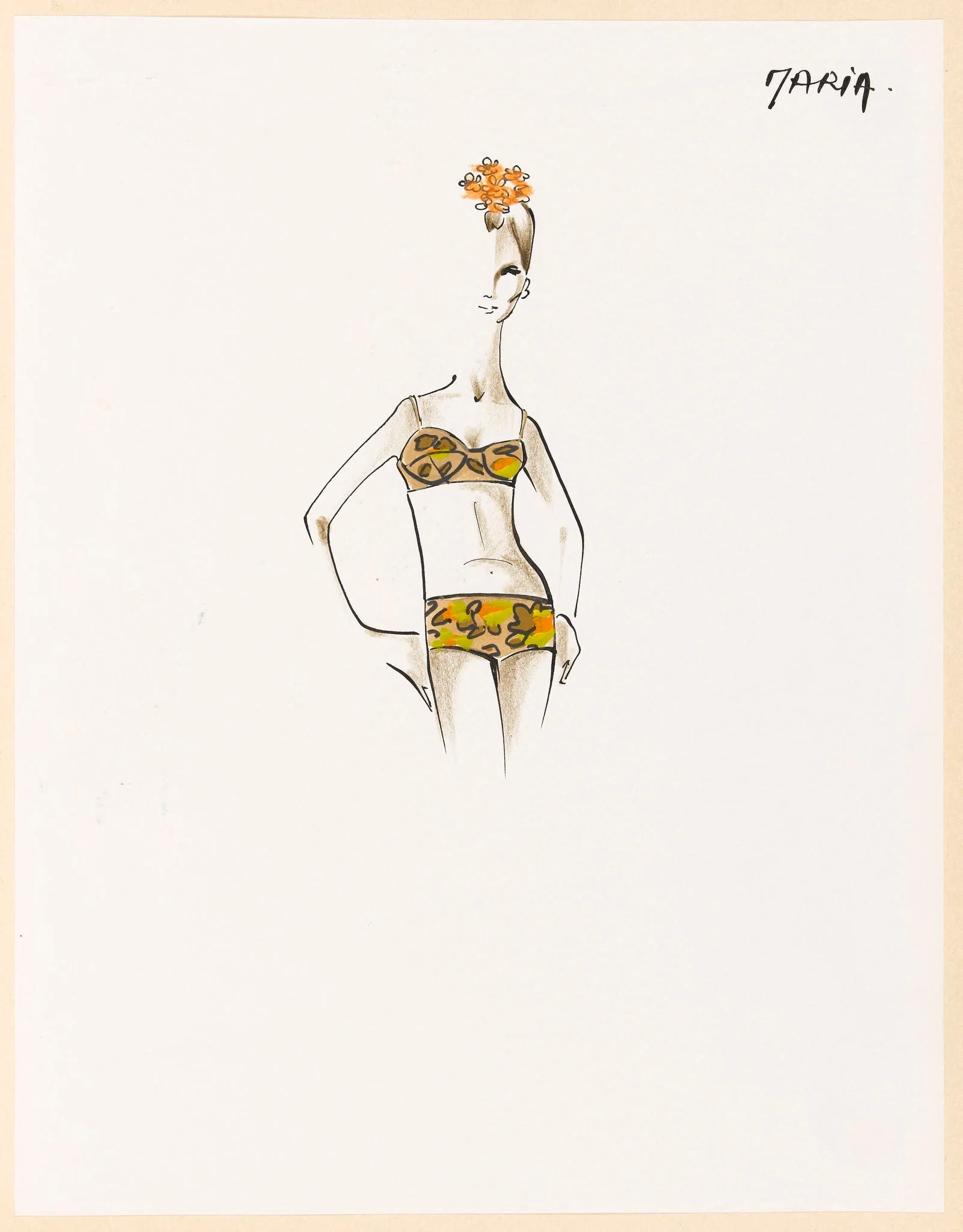 Maria, by Marie-Louise Carven, 1964