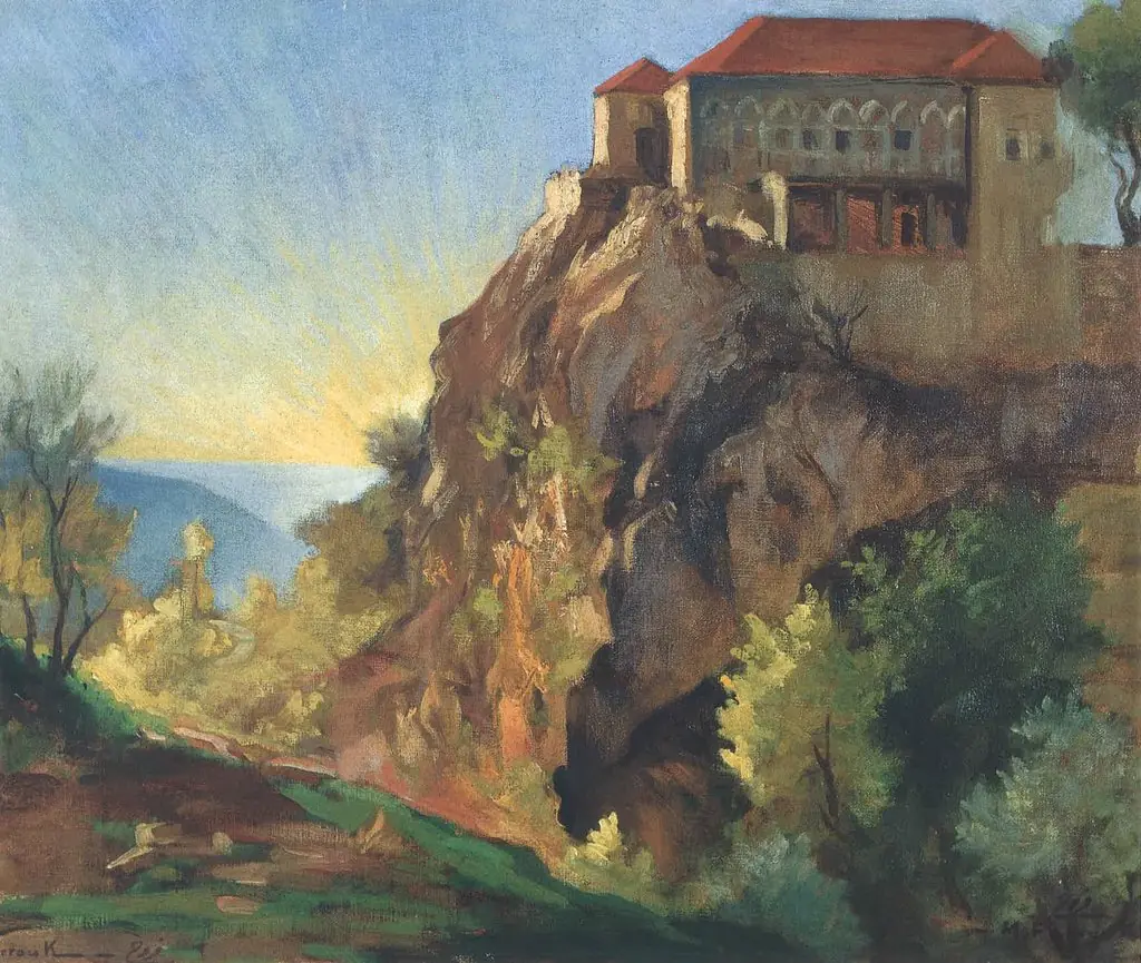 Lamartine's palace at Hammana