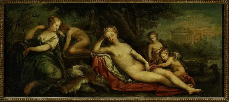 Diana resting