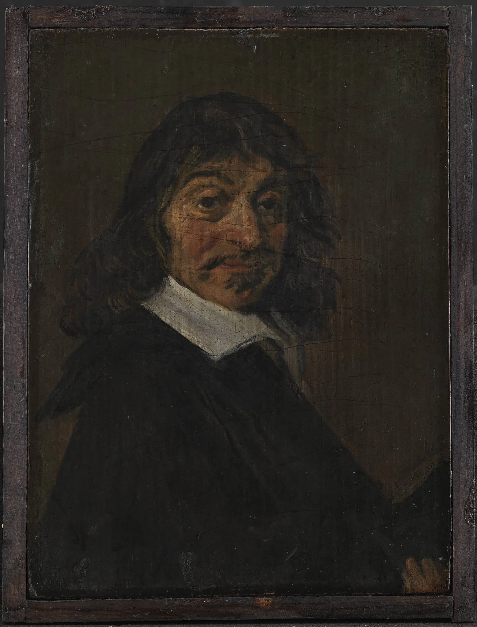 Portrait of René Descartes (1596-1650), by Unknown, unspecified, 1650