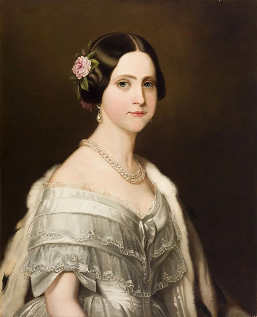 Portrait de S. A. I. Mme. la Princesse Dona Marie Amélie du Brésil