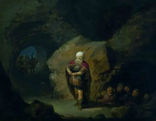 Episod din lupta lui Saul cu David
