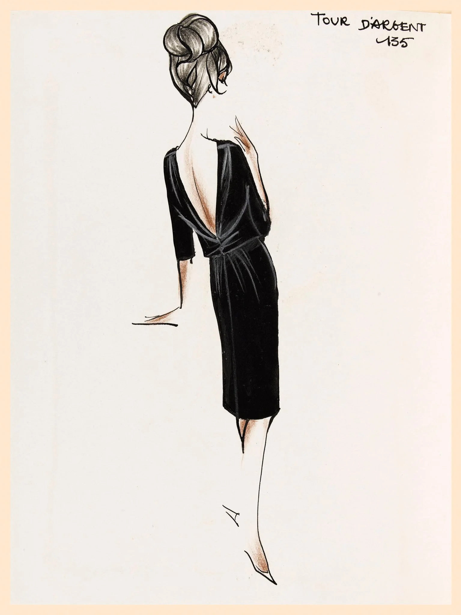 Tour d'argent, by Carven, 1962