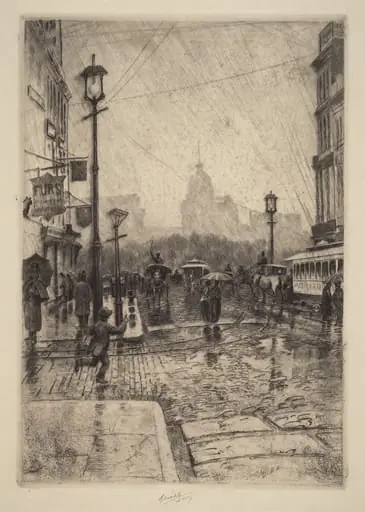 Rainy Day, Broadway