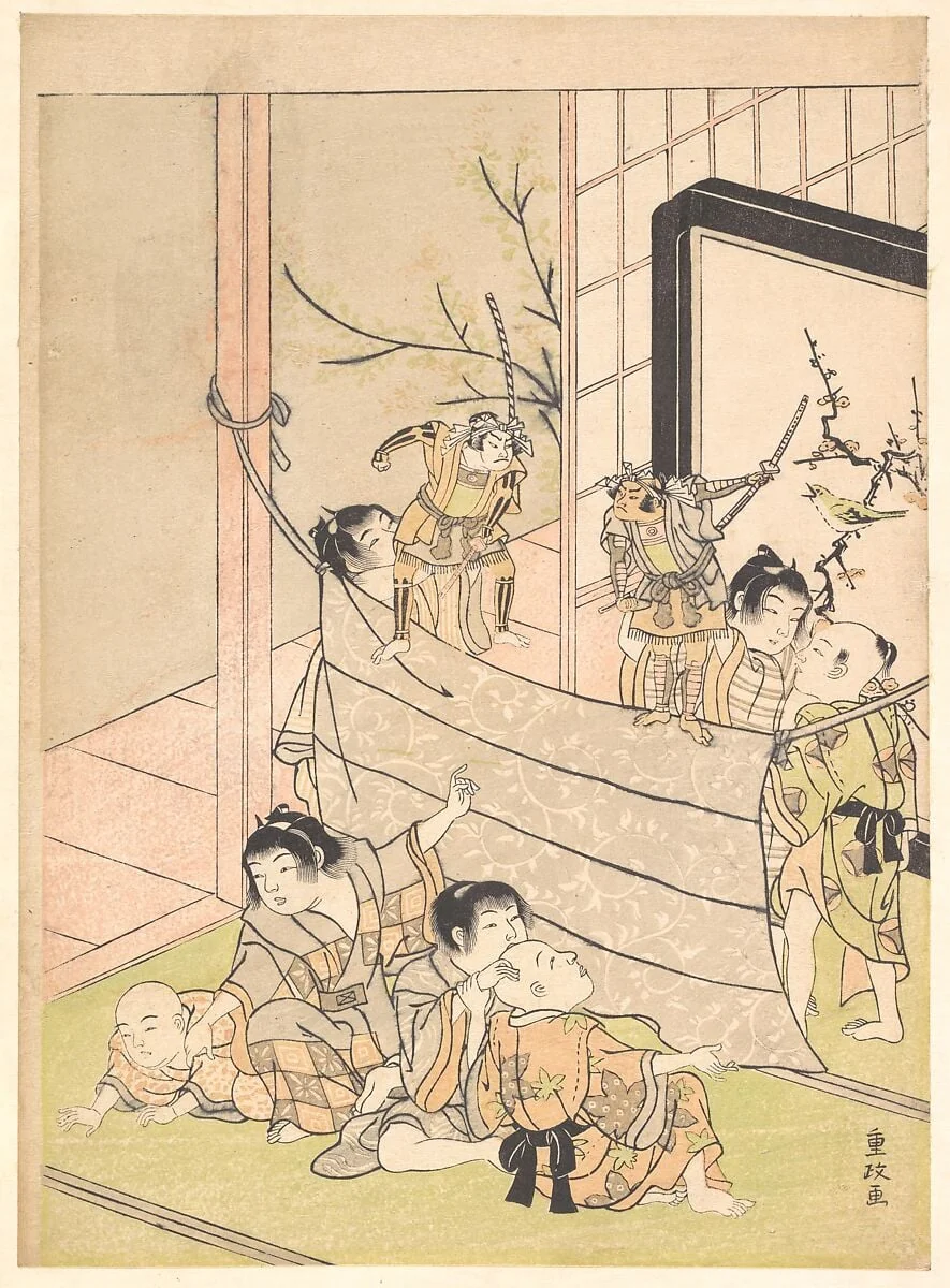 Untitled, by Kitao Shigemasa, ink, 1770