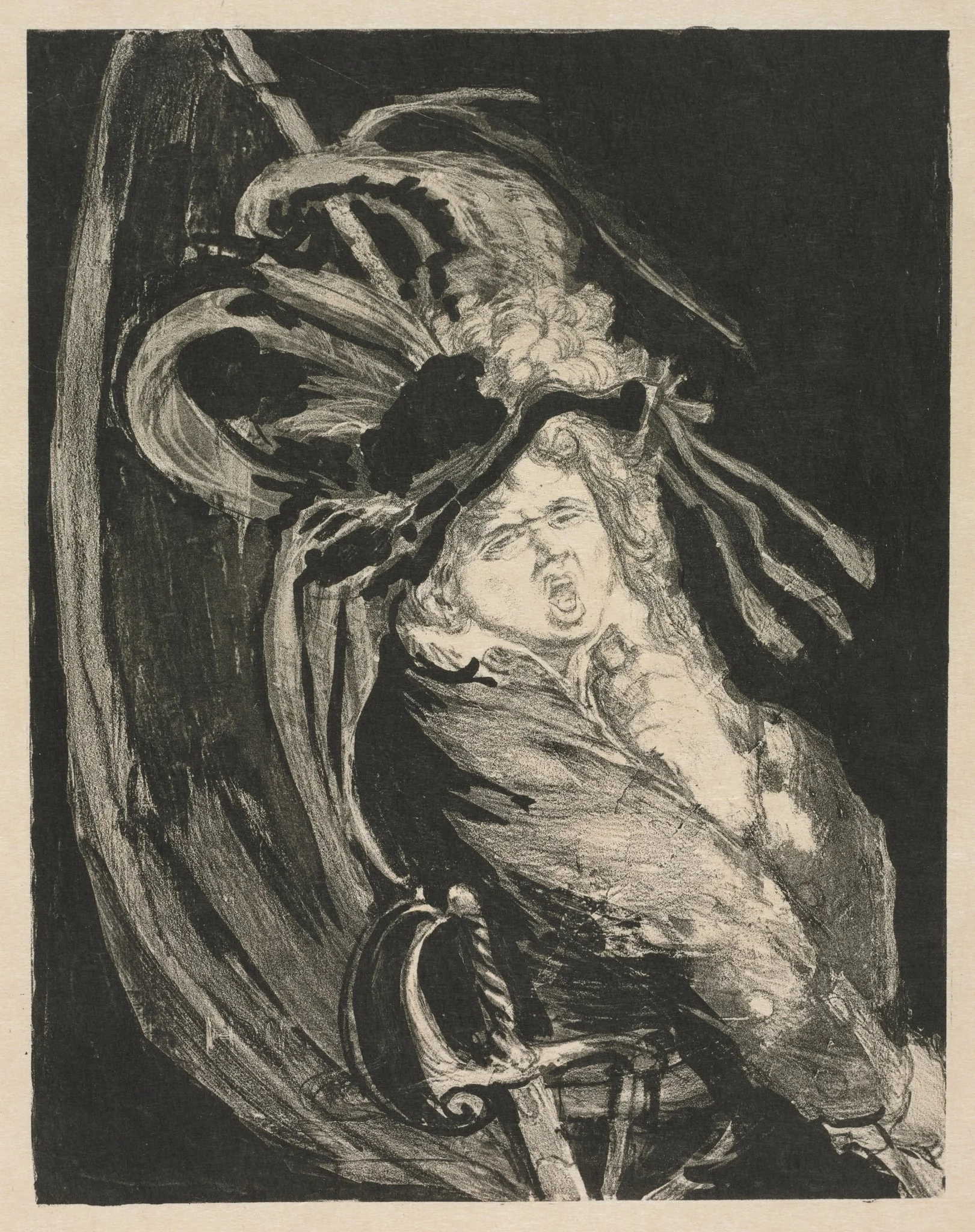 Standard Bearer, by Henri de Groux, 1893