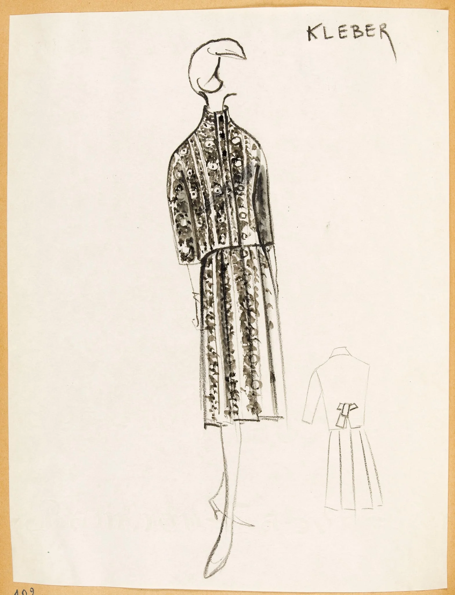 Kléber, by Marie-Louise Carven, 1957