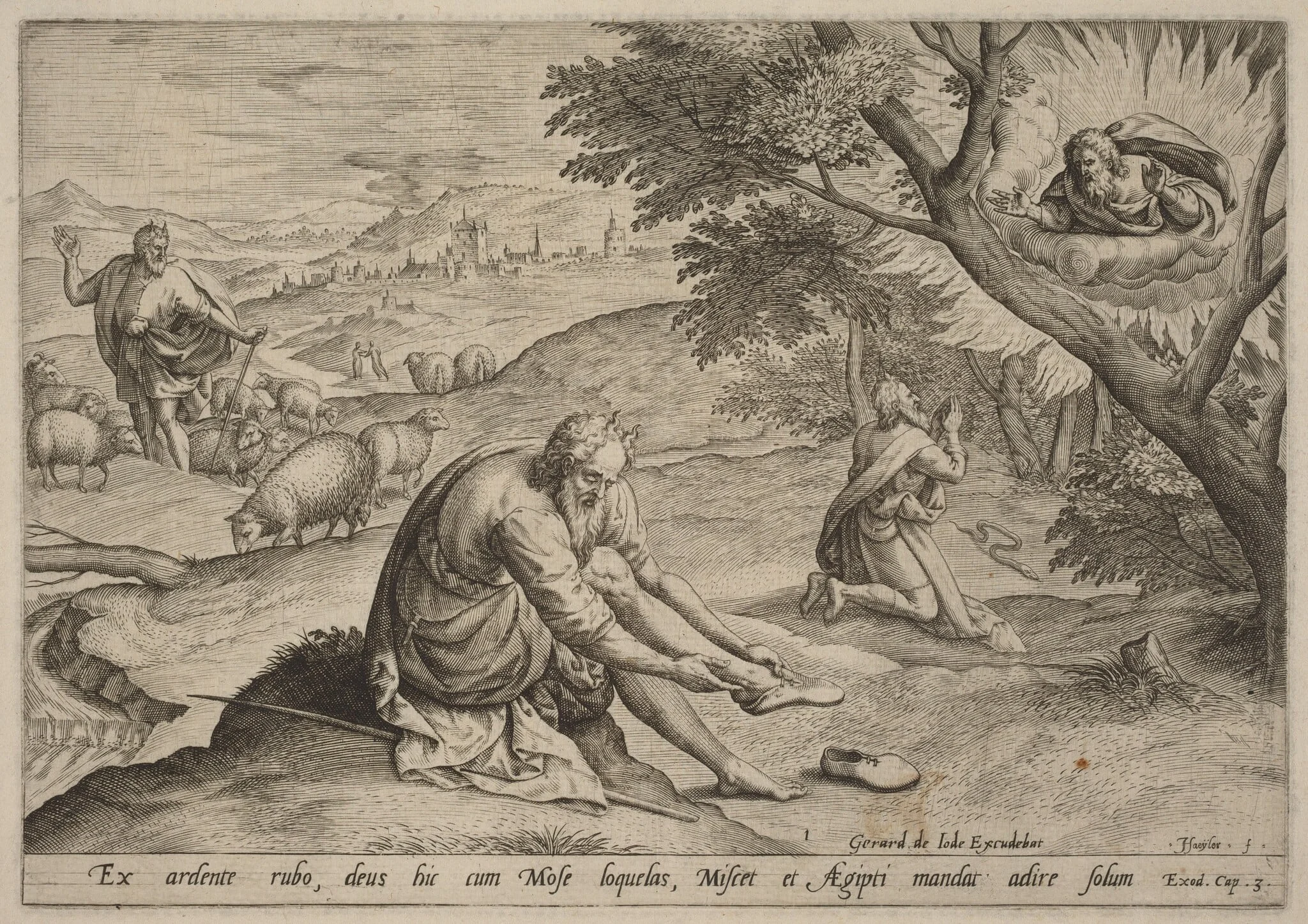 God Appearing to Moses