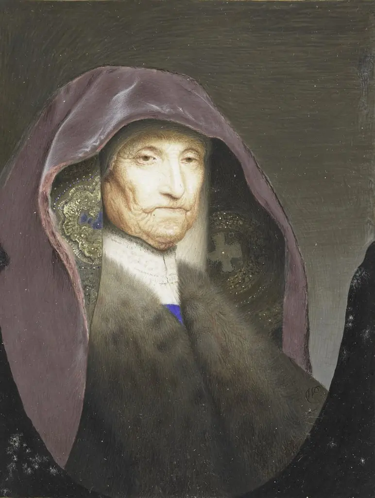 Portrait of an old woman