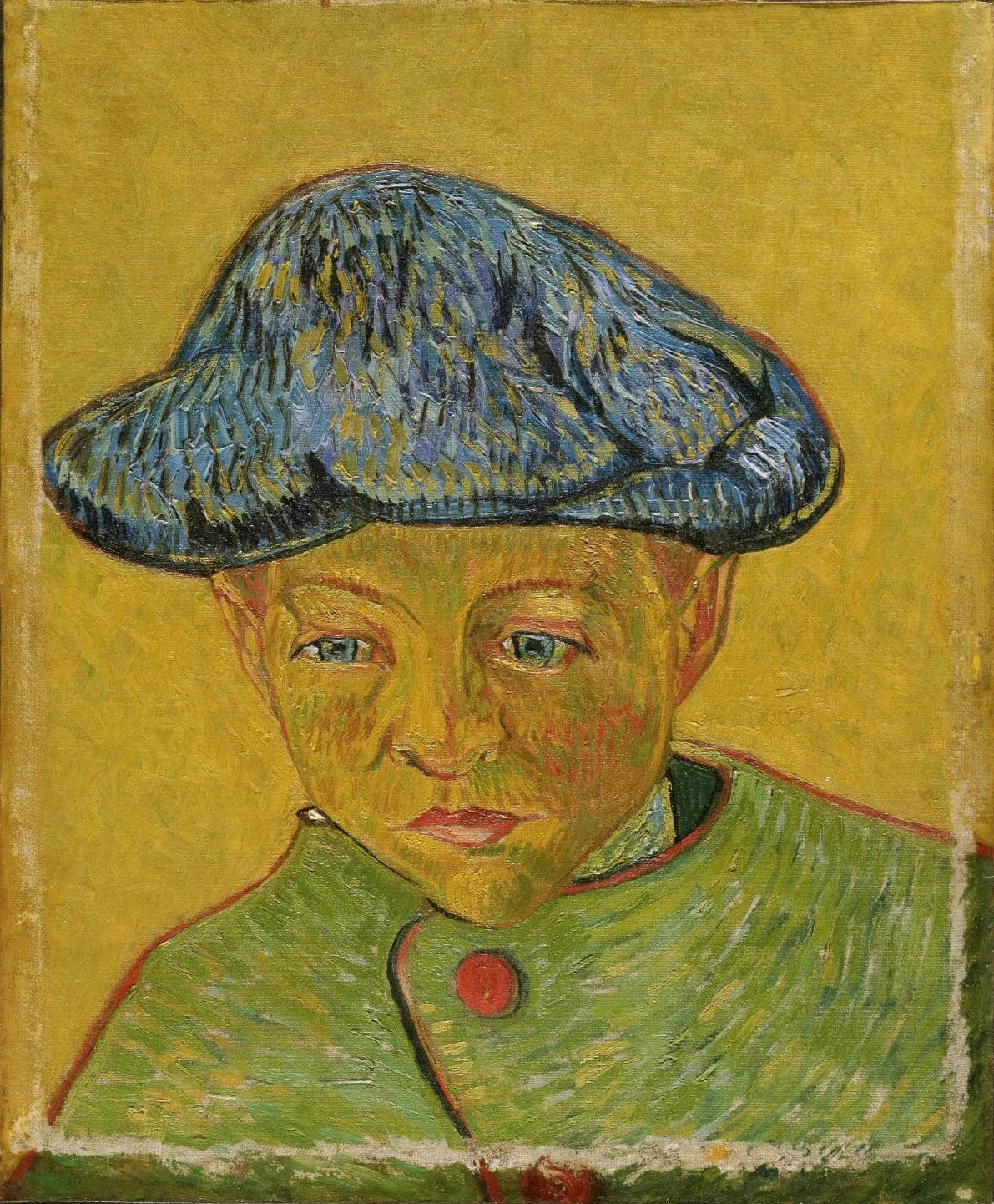 Portrait of Camille Roulin, by Vincent van Gogh, oil, 1894