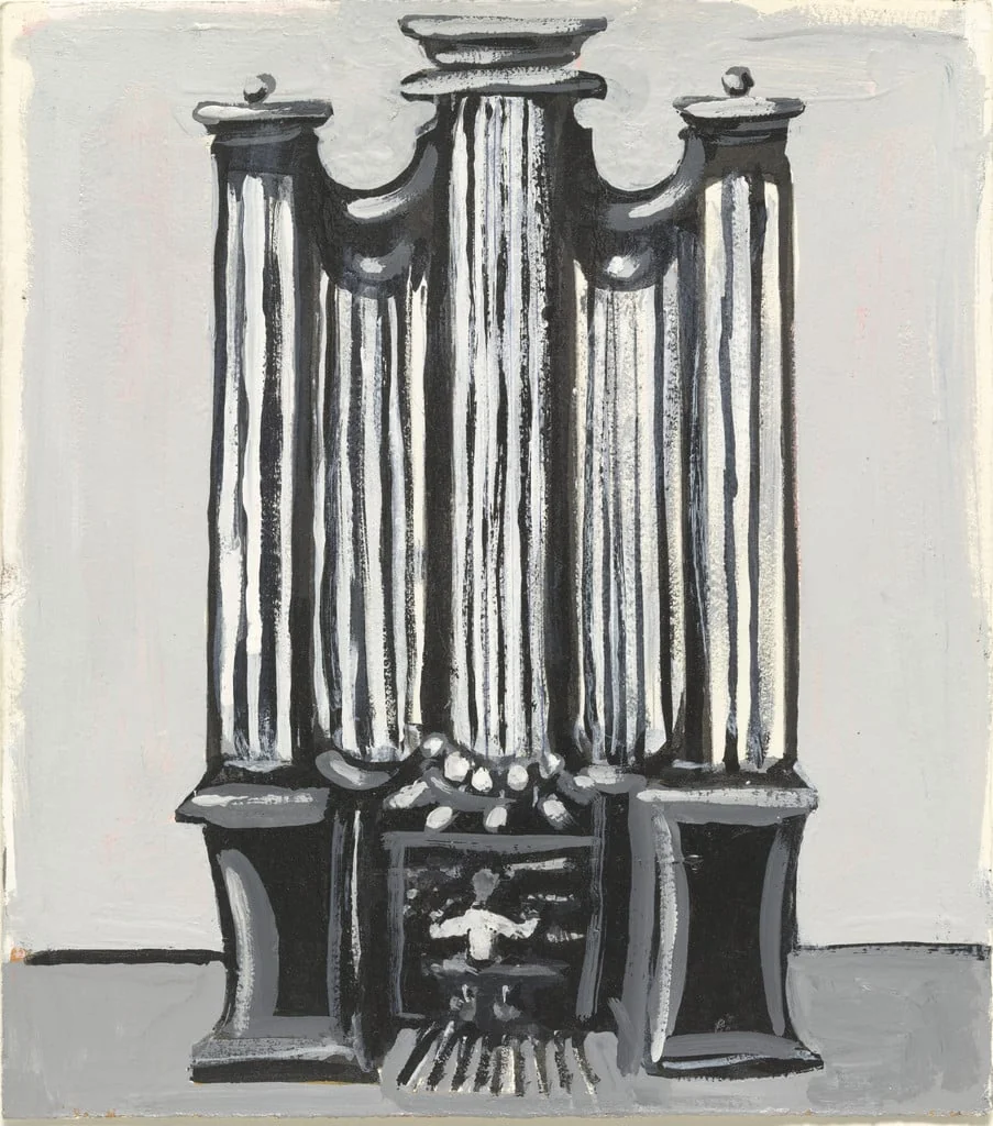 Untitled, by Verne Dawson, ink, 1997