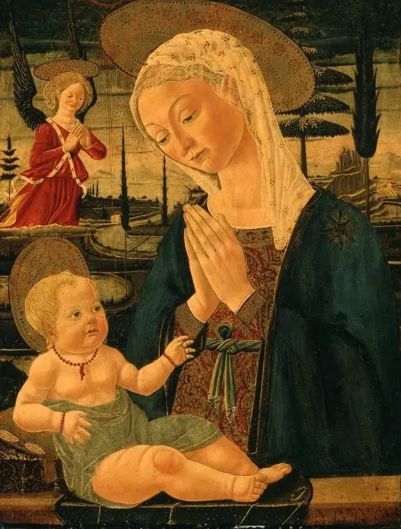 Virgin and Child with an Angel