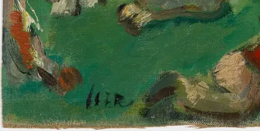 Țărani la odihnă (fragment)