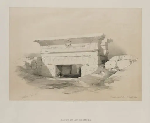 Egypt and Nubia, Volume I: Dendera