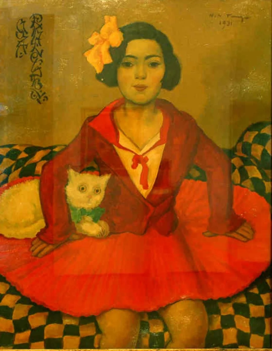 Muza pamfletarului, by Nicolae Tonitza, unspecified, 1931