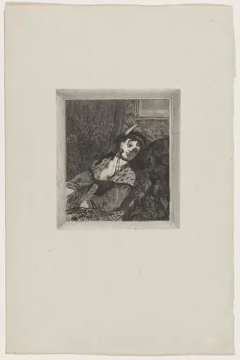 Untitled (La femme à la toque écossaise)