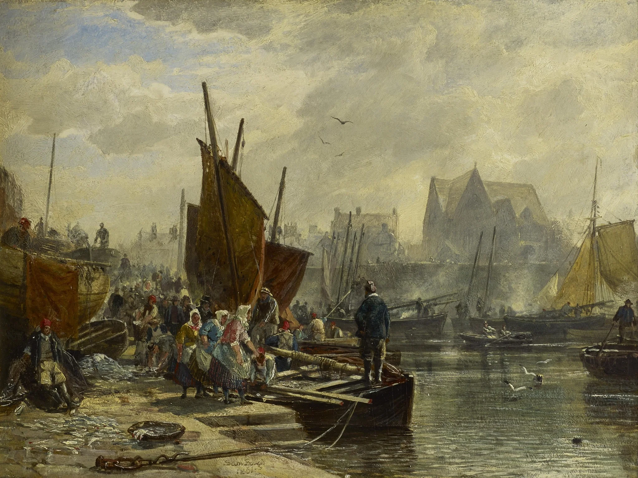Unloading the Catch, Newhaven