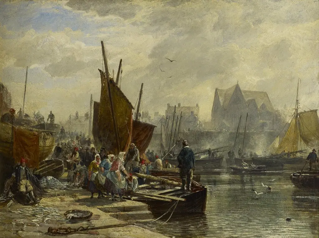 Unloading the Catch, Newhaven