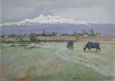 Mounain Aragats