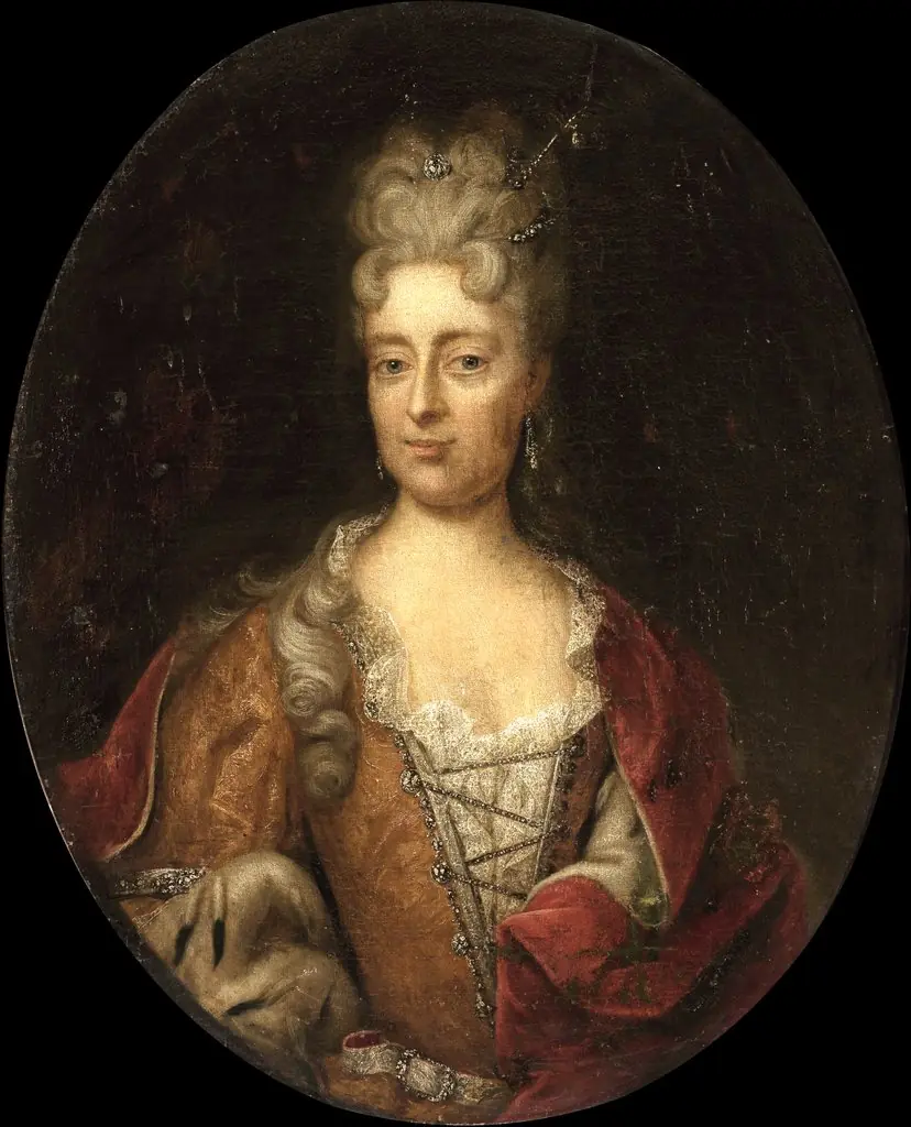 Portrait of Charlotte Christine of Brunswick-Wolfenbüttel (1694–1715), Tsarevna of Russia, wife of Alexei Petrovich, Tsarevich of Russia