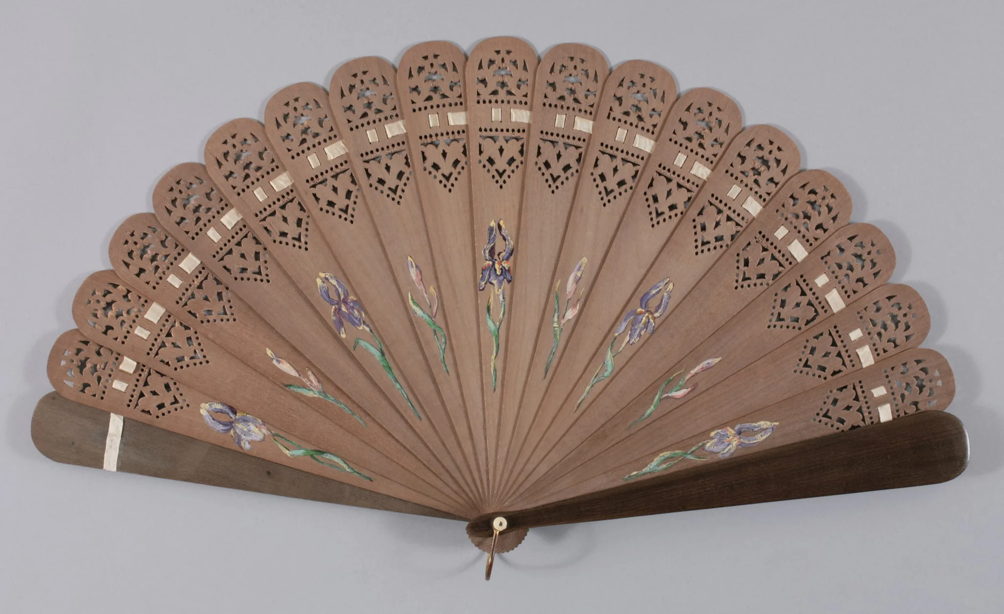 Eventail brisé, by Unknown, unspecified, 1890