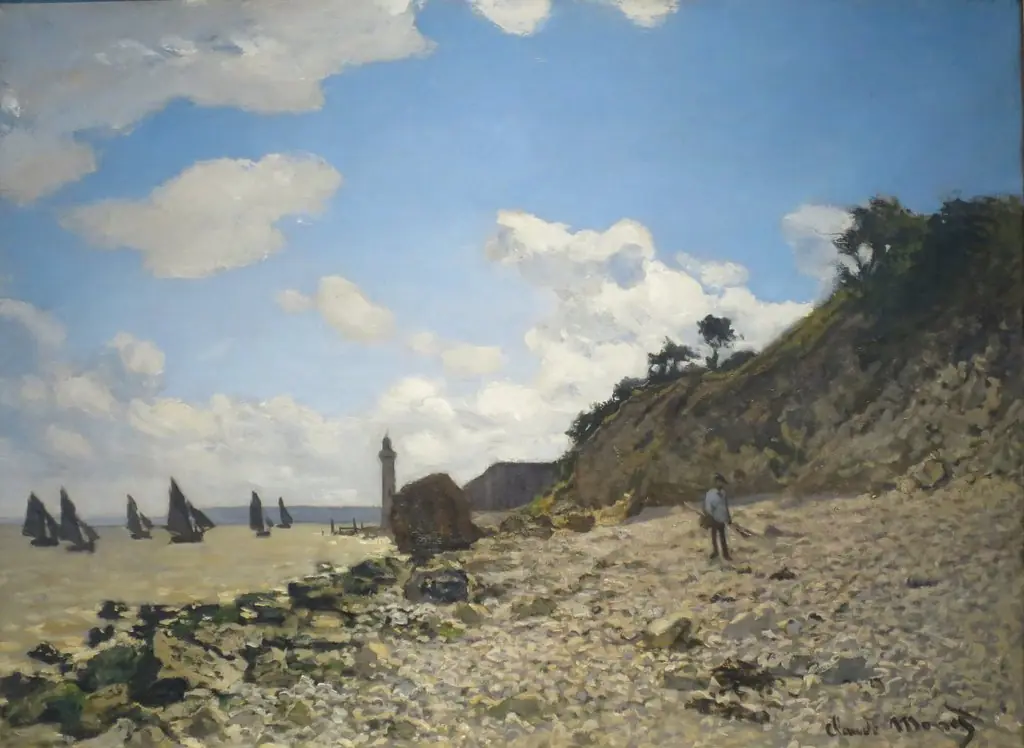 The Beach at Honfleur