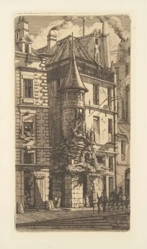 Tourelle, Rue de la Tixeranderie