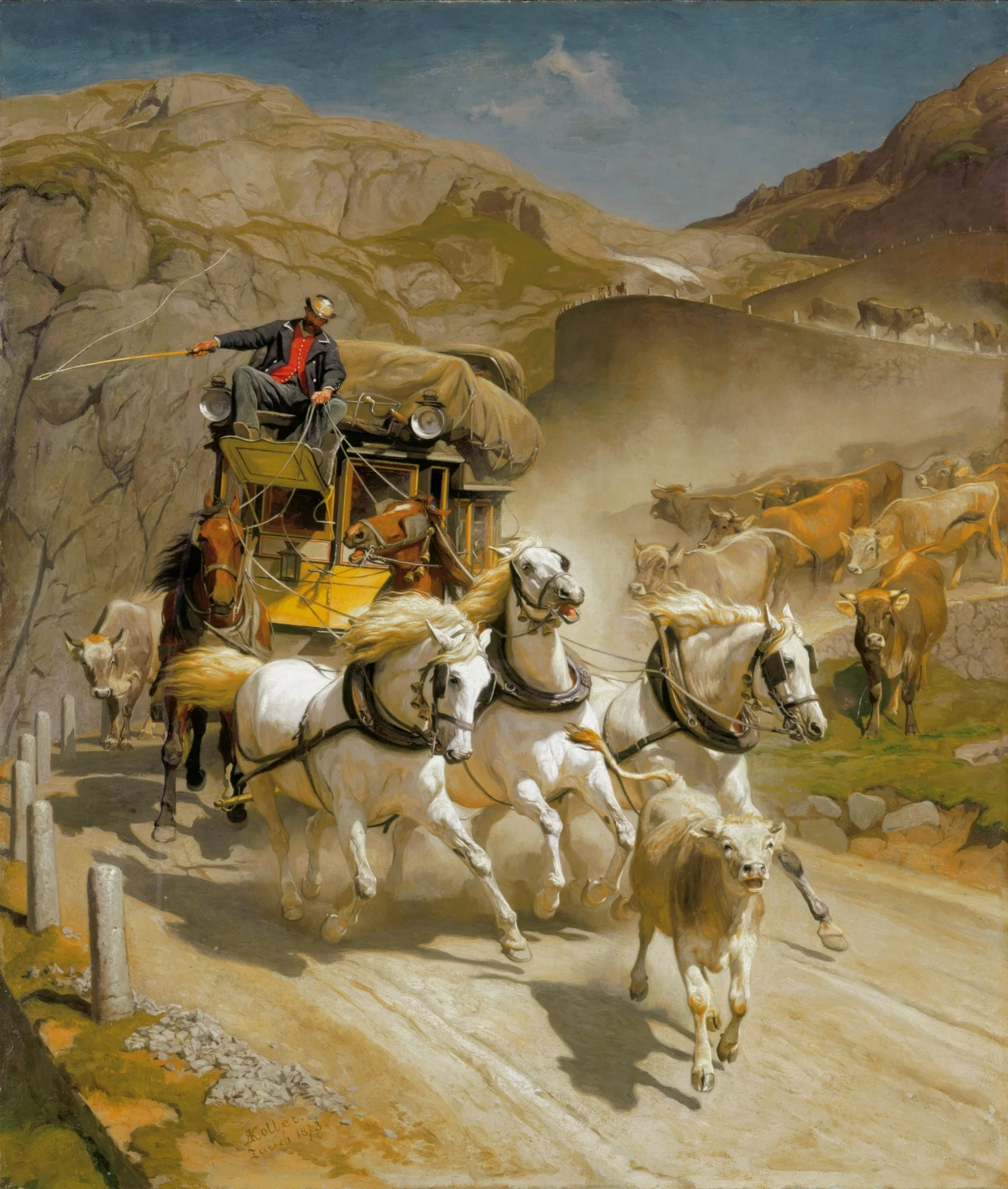 The Gotthard Post (1873)