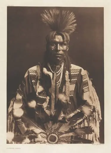 Portfolio VI, Plate 208: A Piegan Dandy