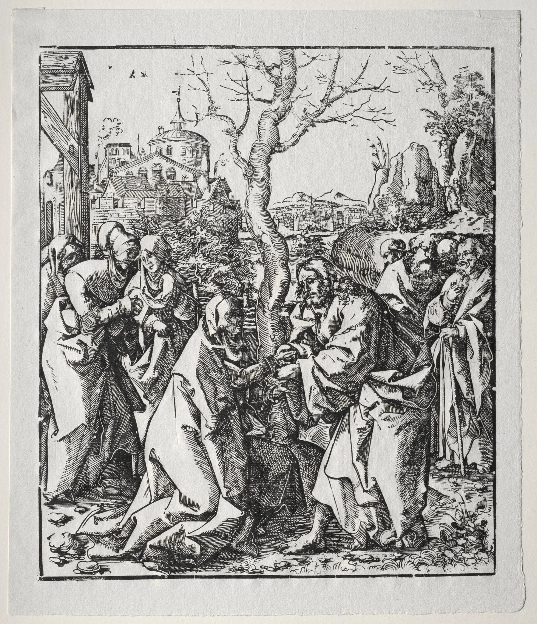 Christ Taking Leave of his Mother