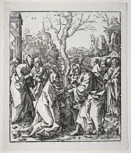 Christ Taking Leave of his Mother