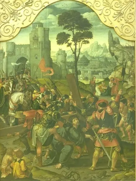 Christ bearing the cross