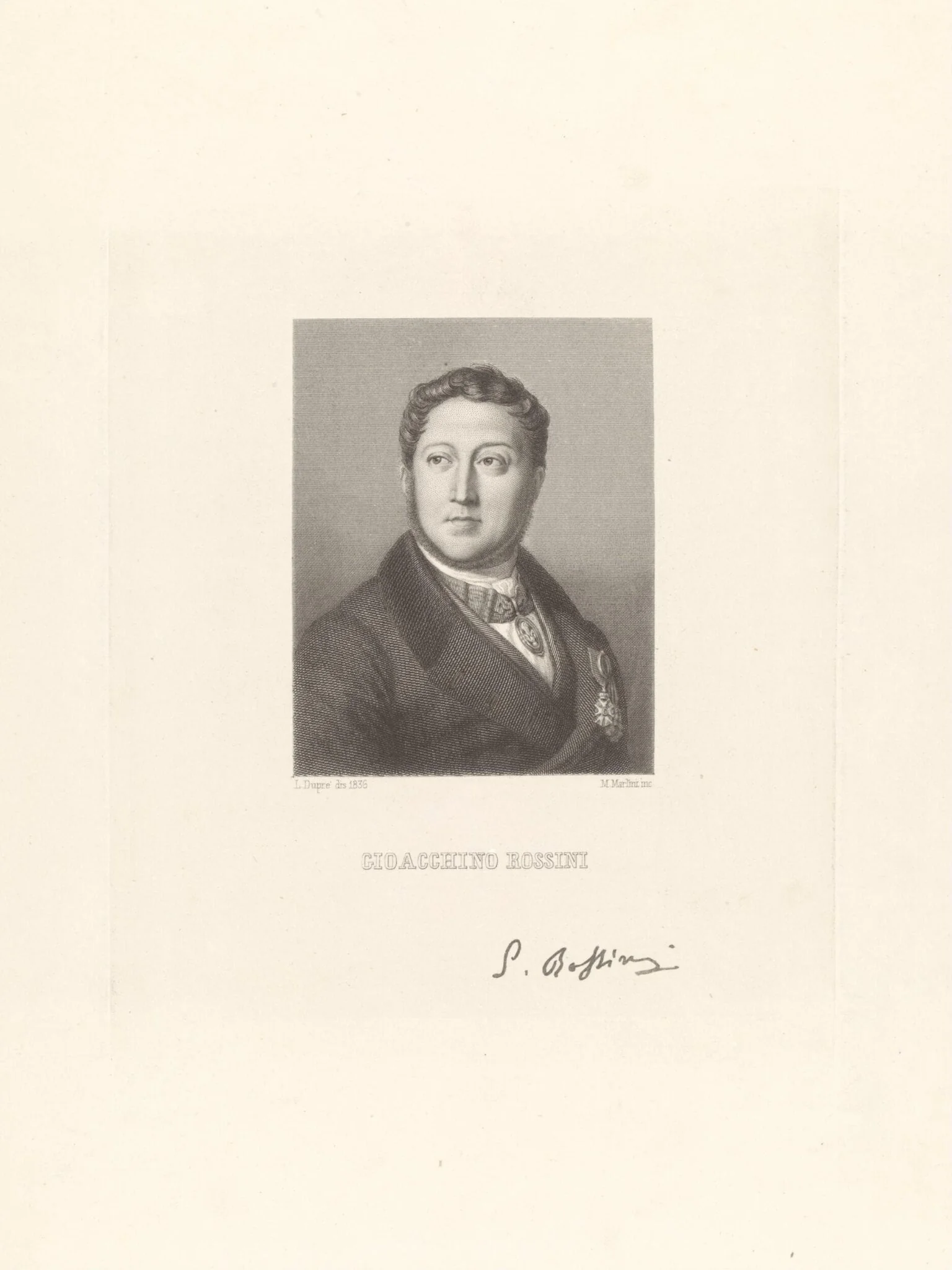 H Beard Print Collection, by Louis Dupré, 1836