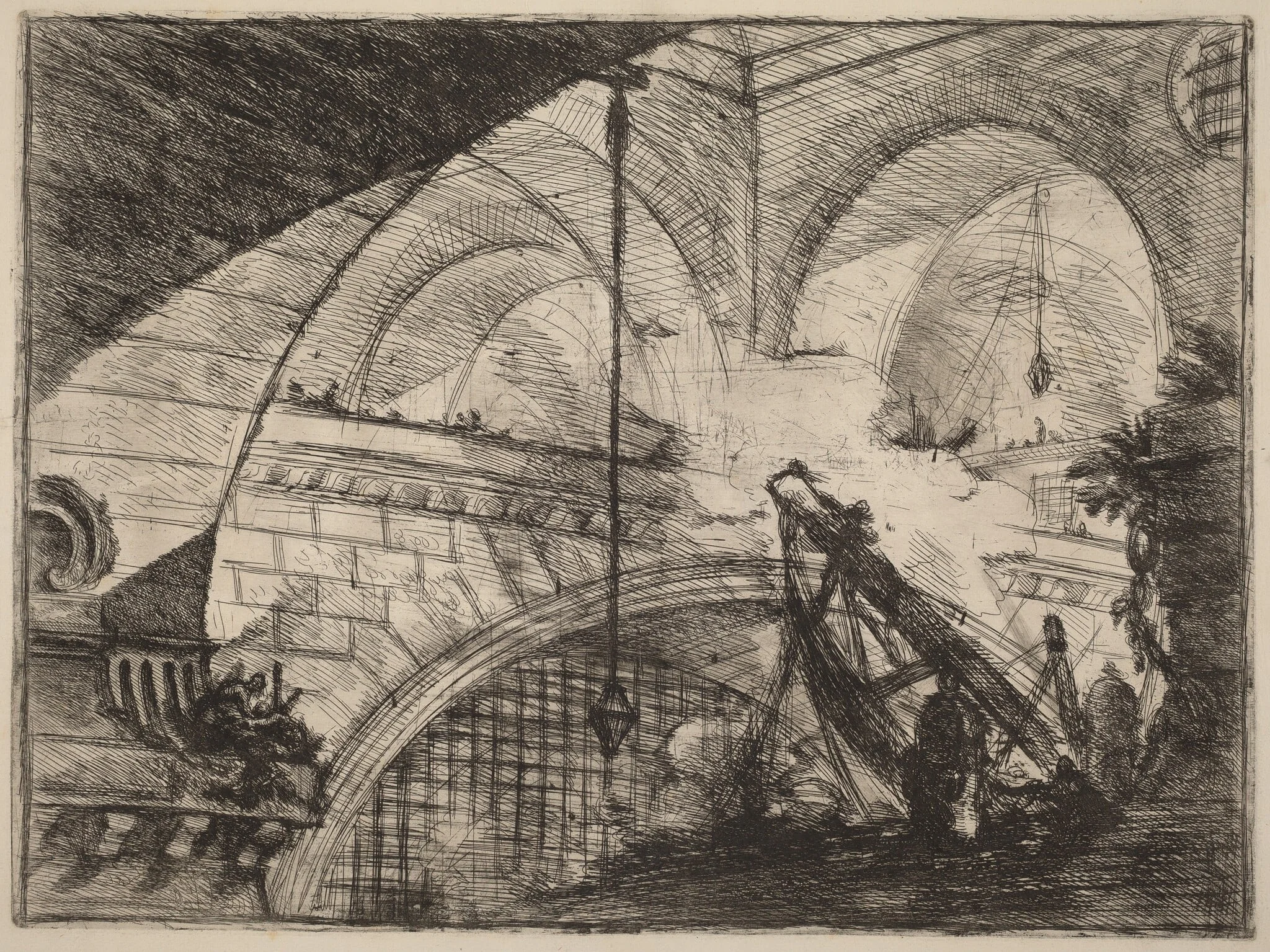The Arch with a Shell Ornament