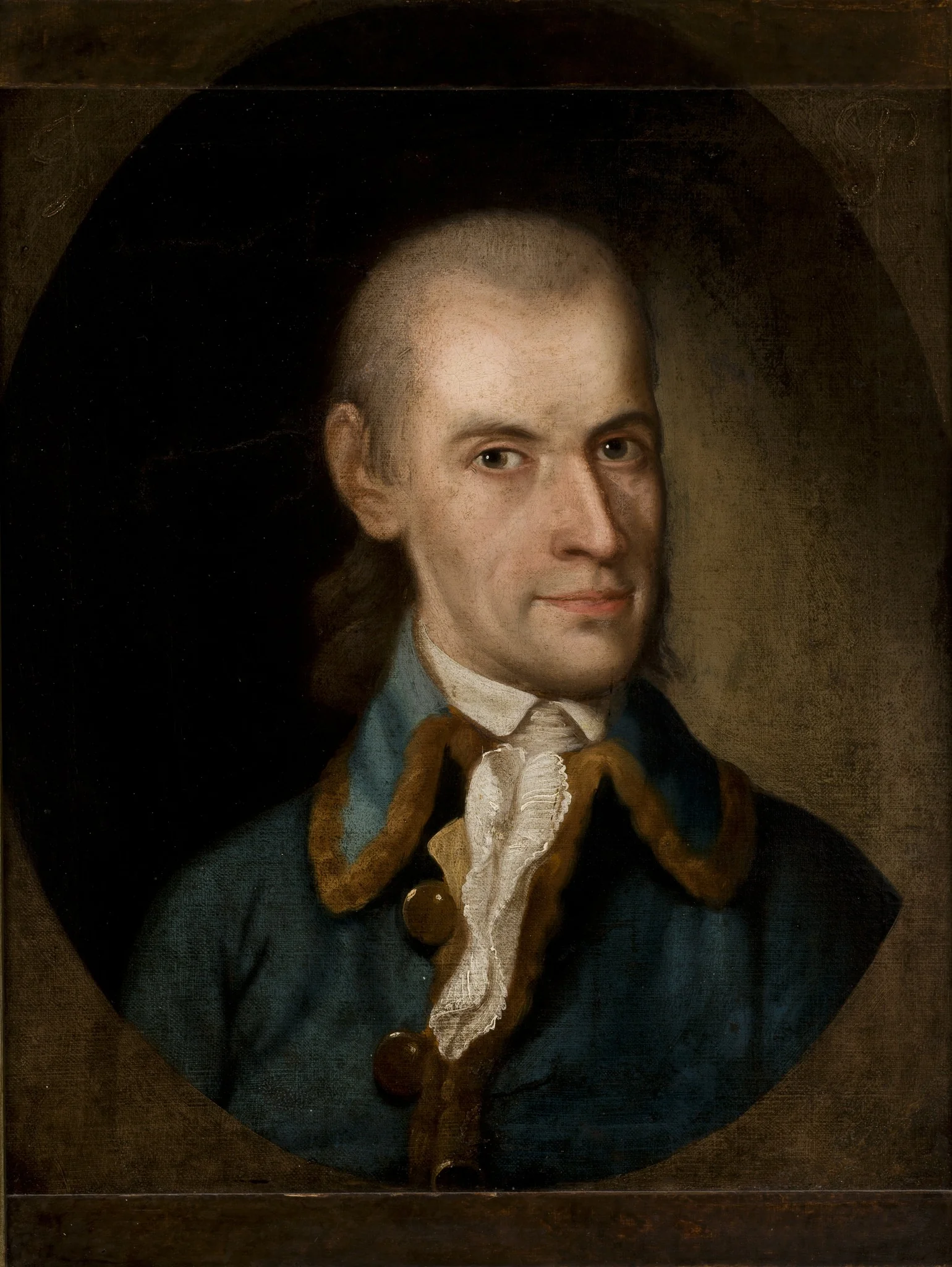 Portrait of Jacek Przybylski, by Michał Stachowicz, oil, 1798