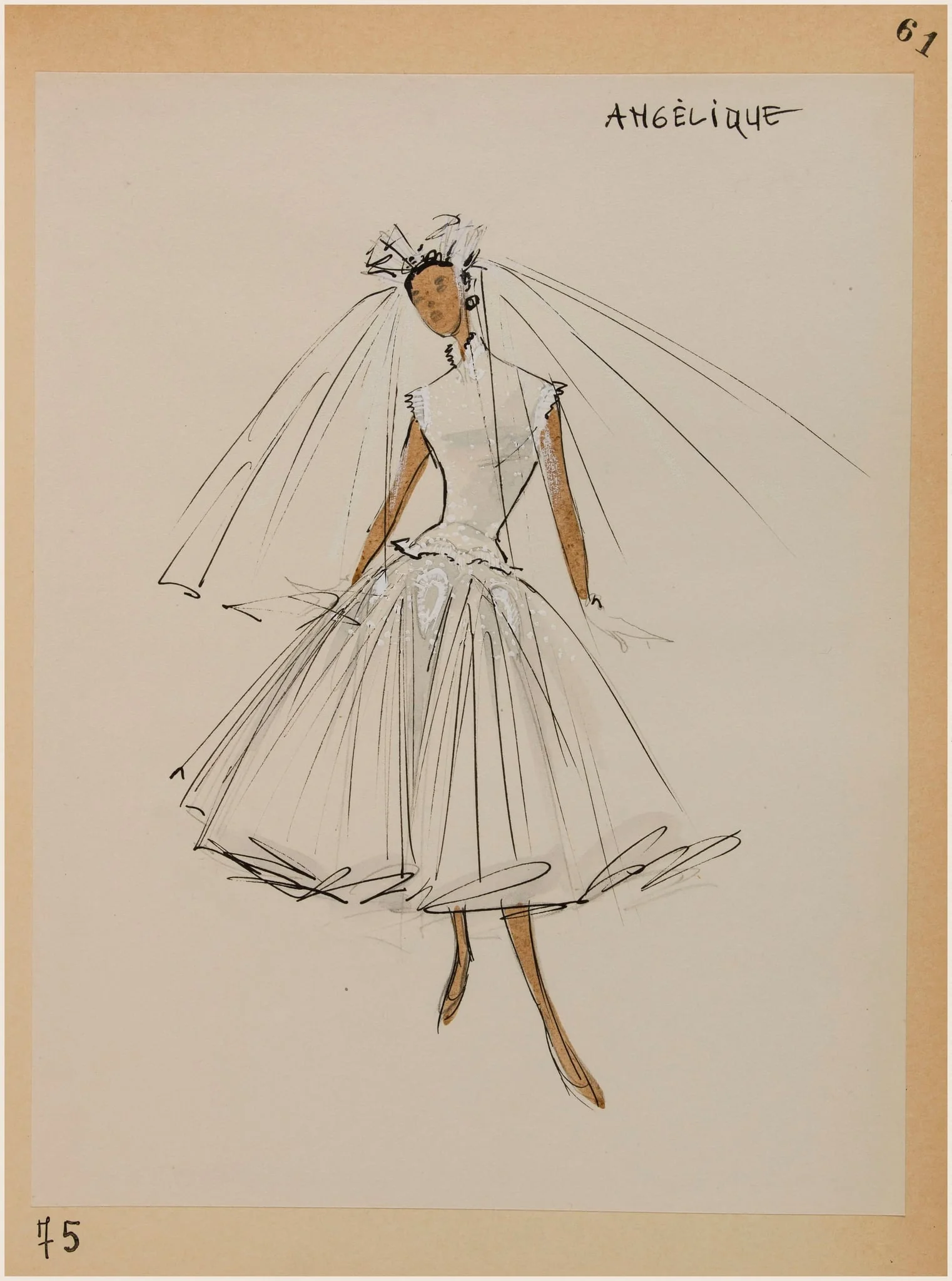 Angélique, by Carven, 1956