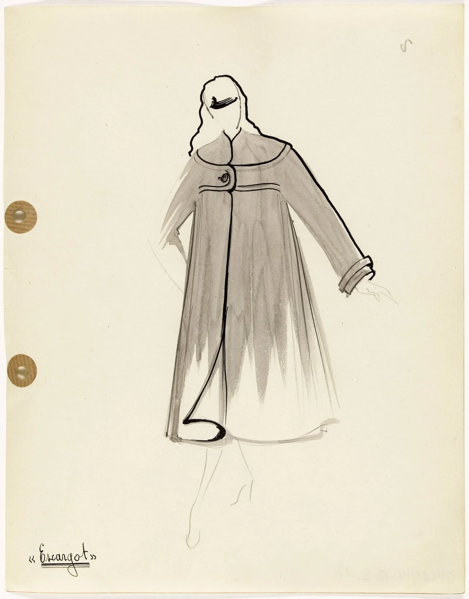 'Escargot', by Marie-Louise Carven, 1949
