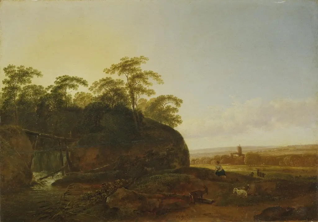 Landscape with Goats
