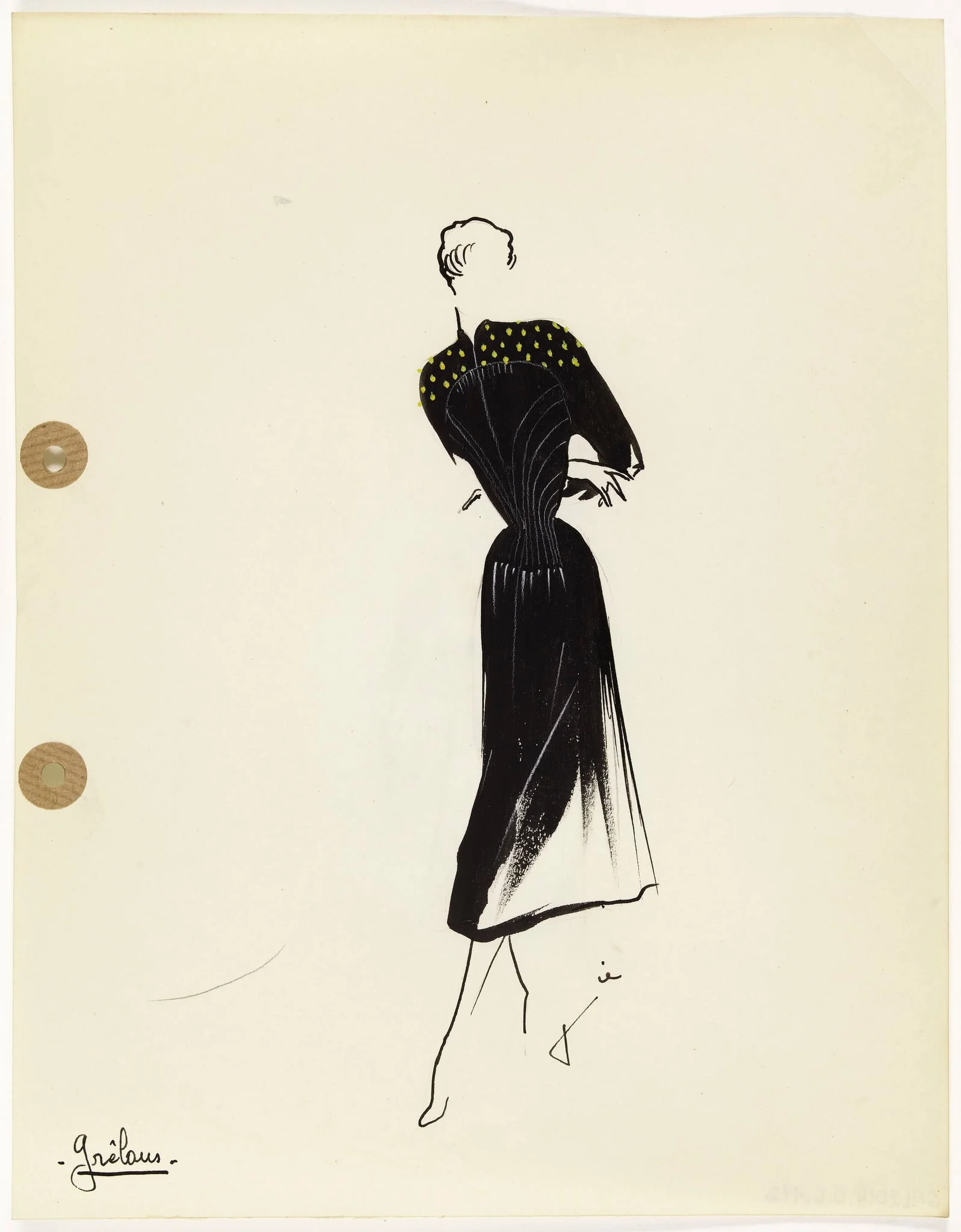 'Grêlons', by Marie-Louise Carven, 1949