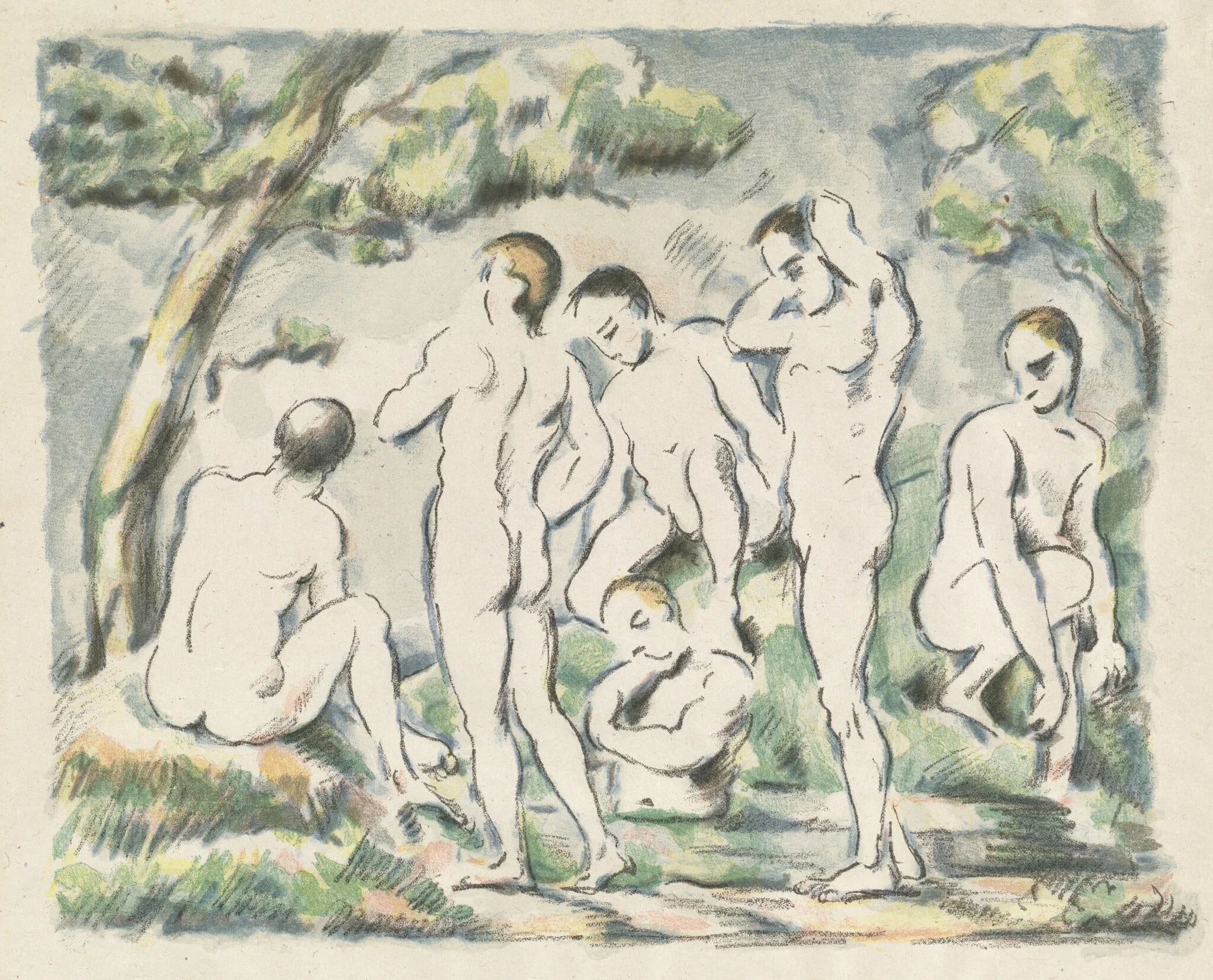 The Bathers (Small Plate)
