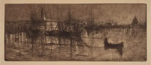 A Wet Evening in Venice