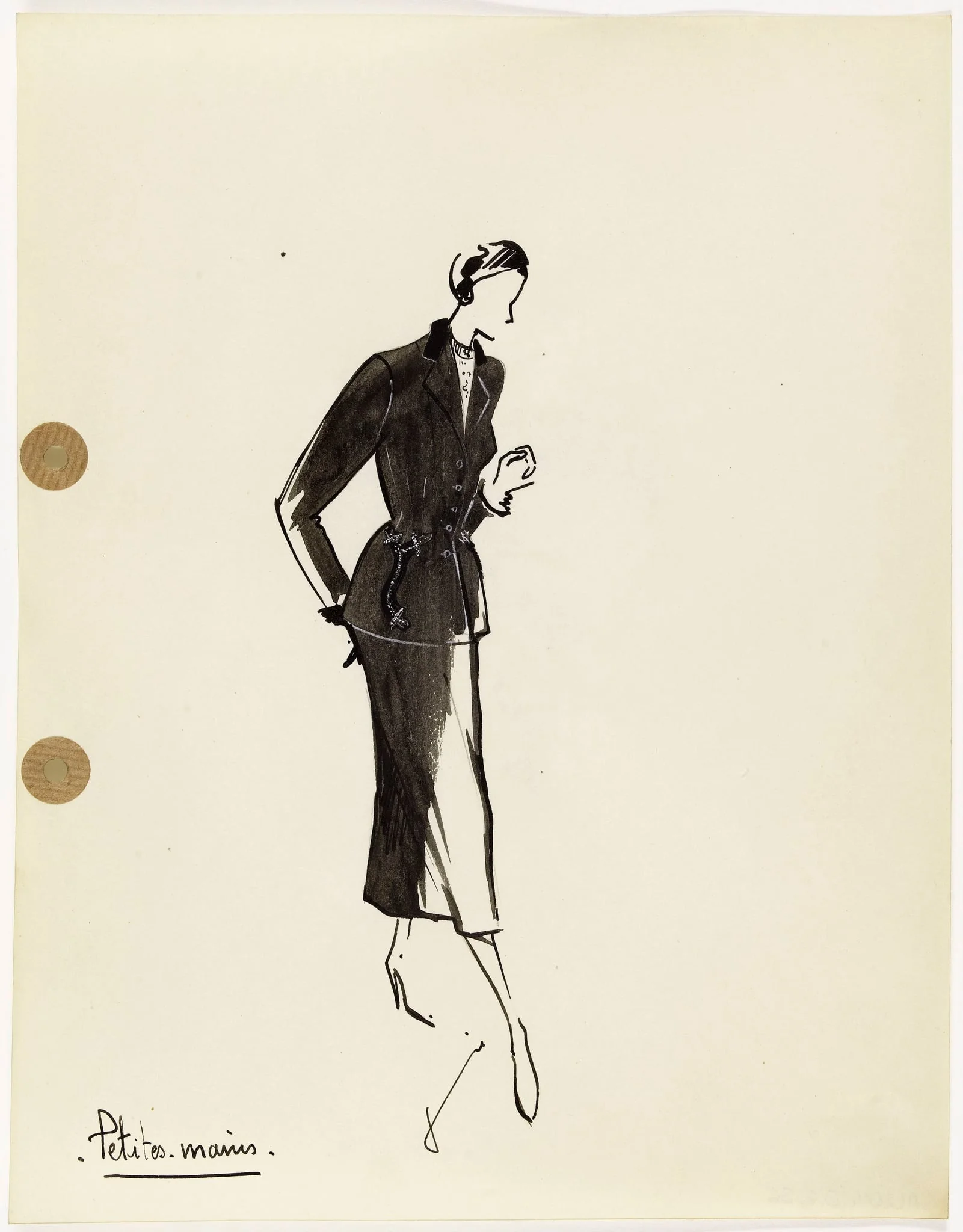 'Petites-mains', by Marie-Louise Carven, 1949