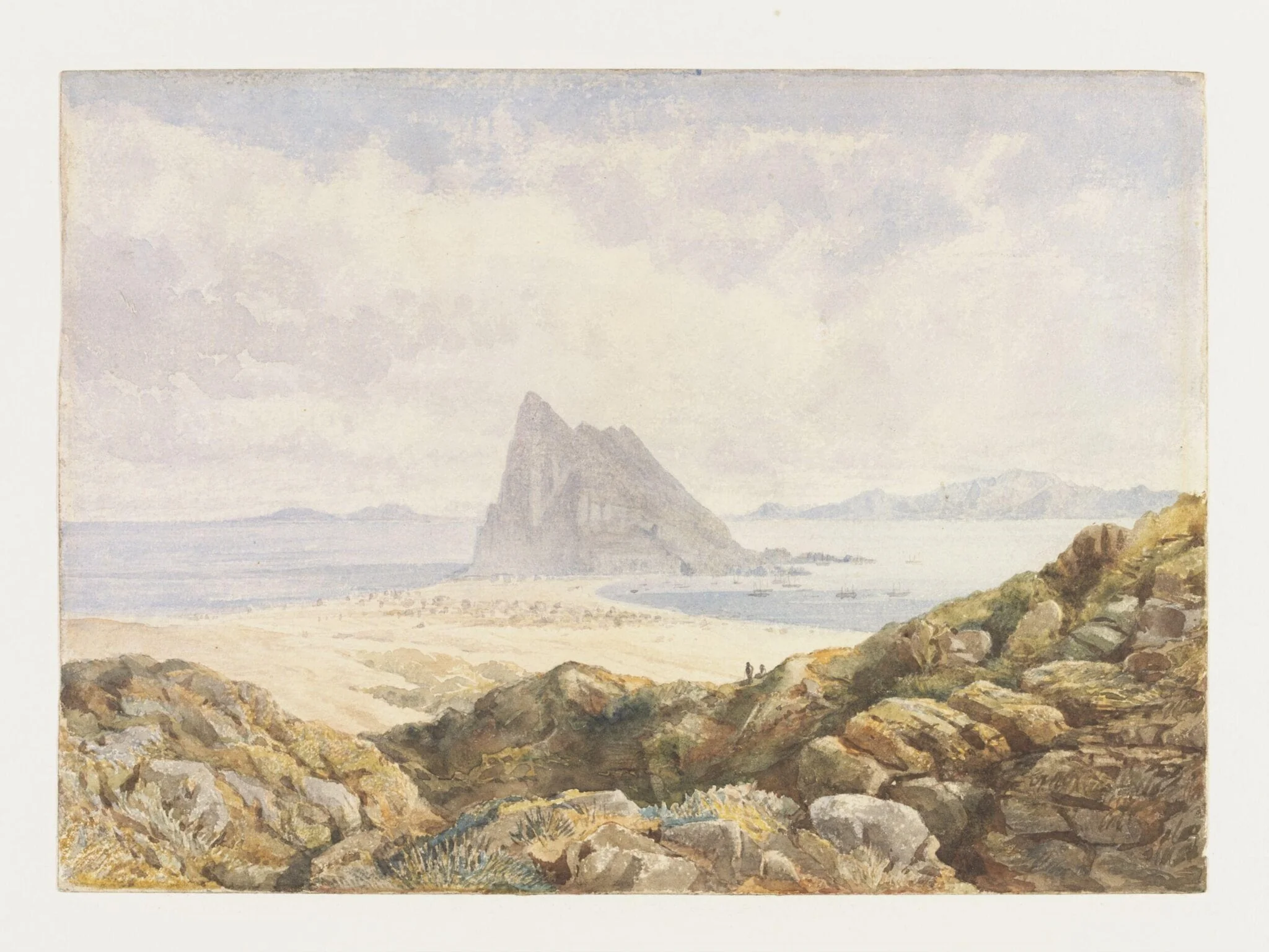 Gibraltar from the mainland