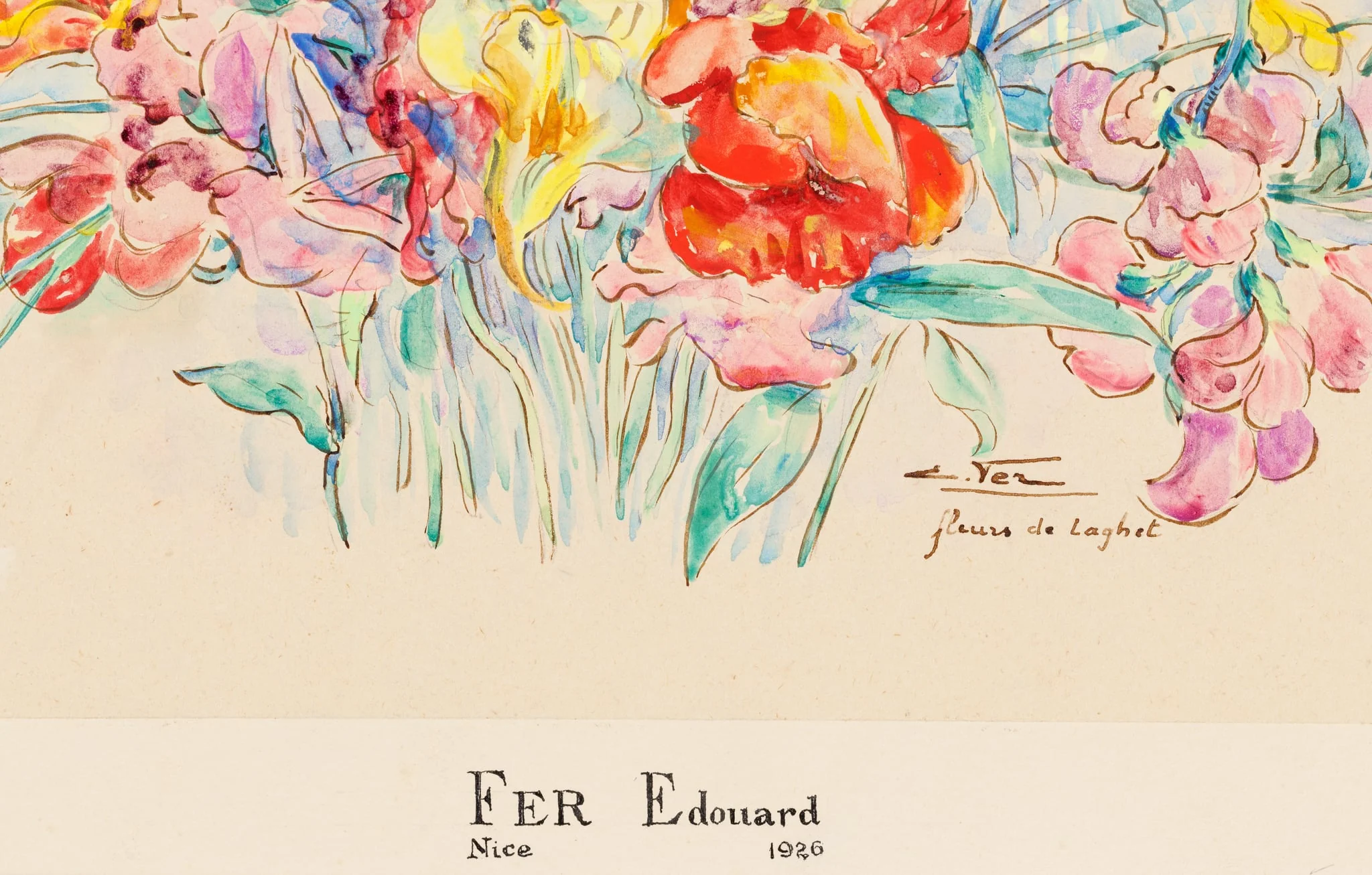 Flori, by Edouard Fer, 1926