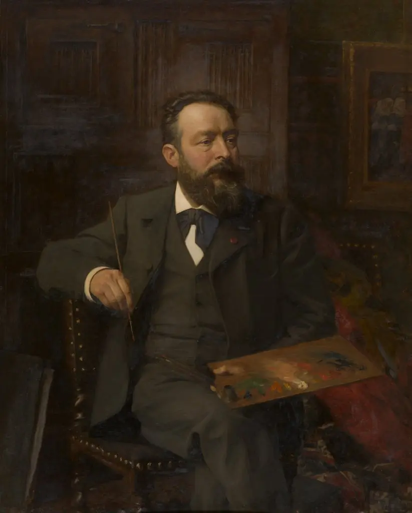 The Painter Albert De Vriendt