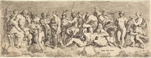 The Admission of Psyche to Olympia